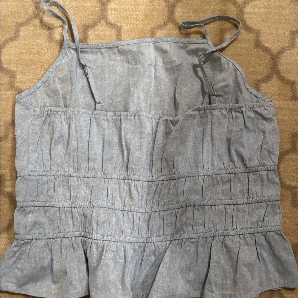 Lost + Wander Light Gray Camisole Top